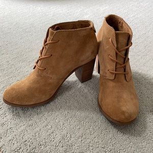 Toms Suede Leather Booties Women’s size: 7